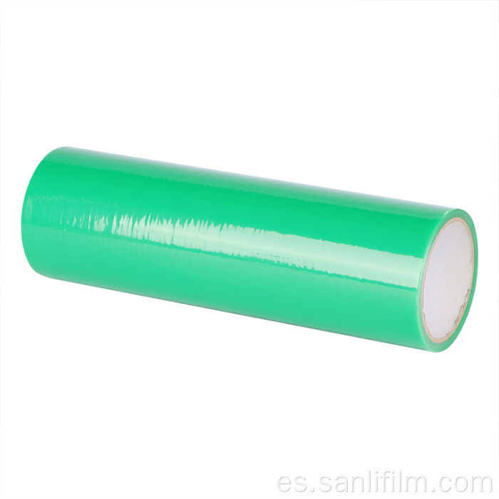 Película protectora para gabinetes de metal con recubrimiento en polvo